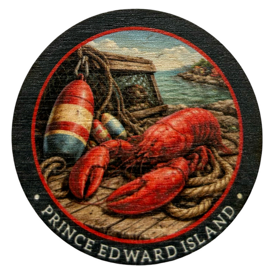 Lobster Dock PEI Magnet