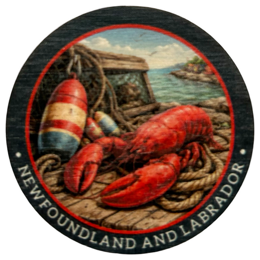Lobster Dock Newfoundland and Labrador Magnet