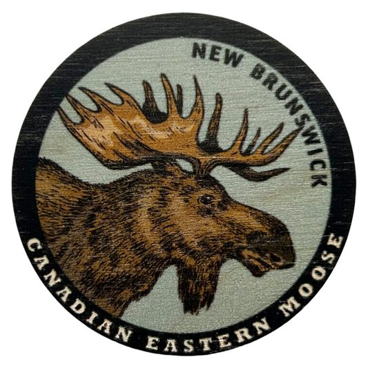 Canadian Moose New Brunswick Magnet
