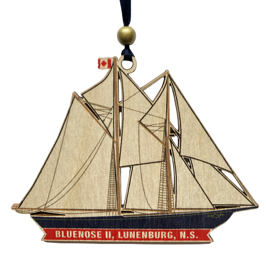 Bluenose II Schooner Ornament