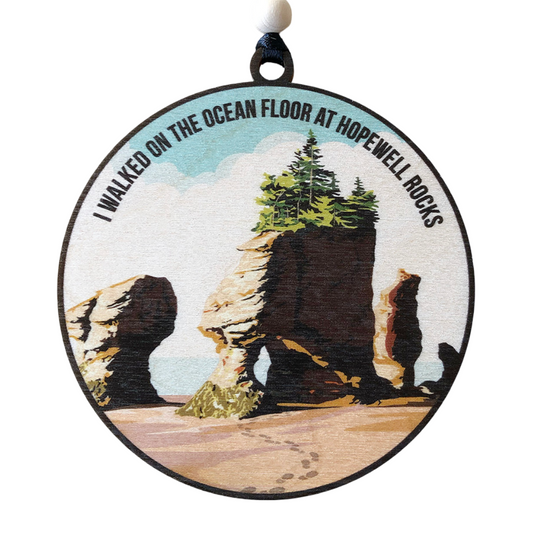 Hopewell Ocean Floor New Brunswick Ornament