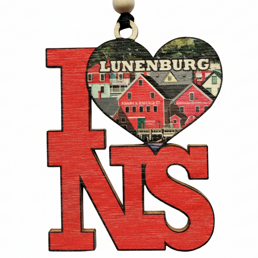 I Heart NS Lunenburg Ornament