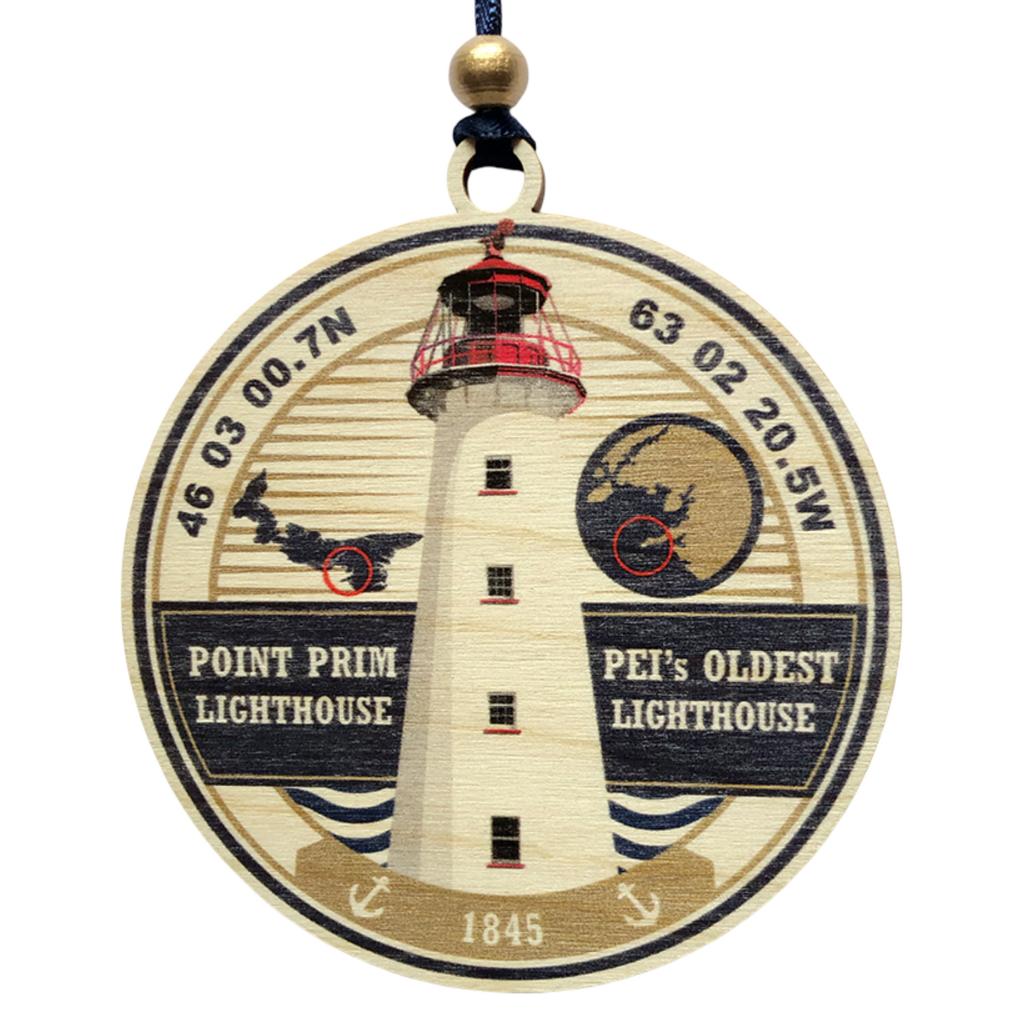 Point Prim Lighthouse Ornament