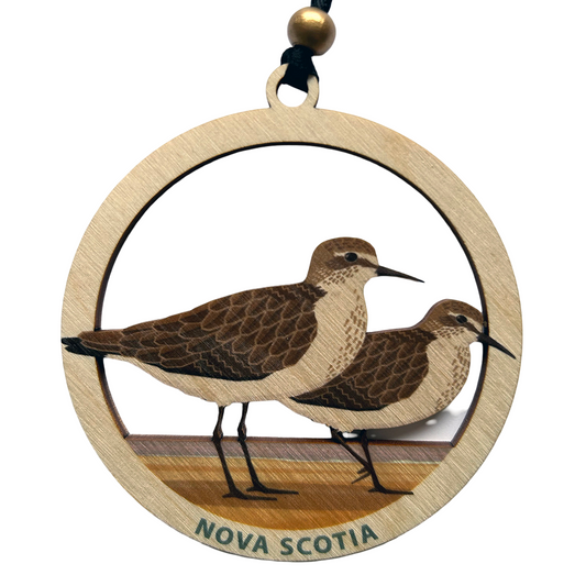 Sandpipers Wildlife- Nova Scotia - Ornament