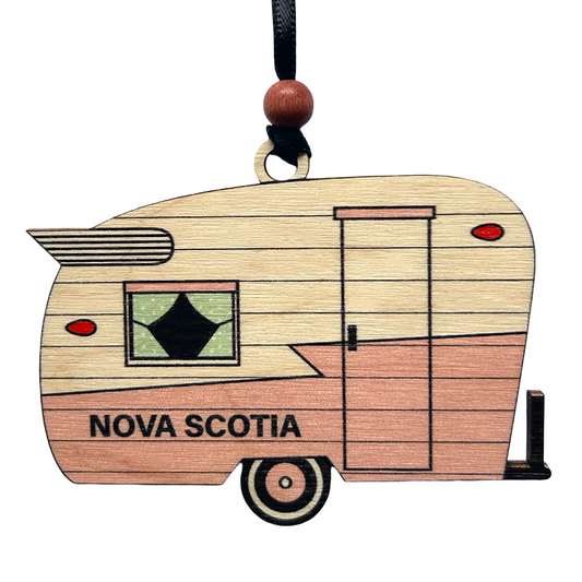 Nova Scotia Blush Vintage Trailer Ornament