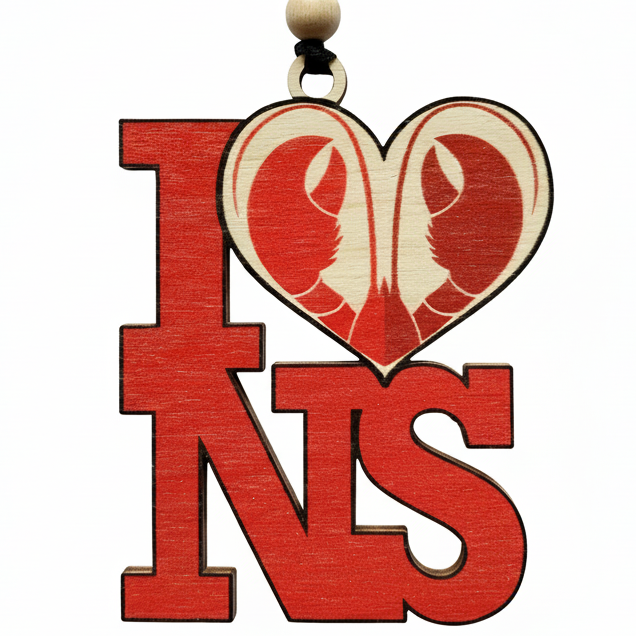 I Heart NS Lobster Ornament