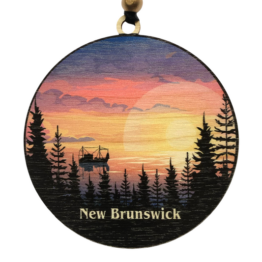 New Brunswick Sunset Ornament
