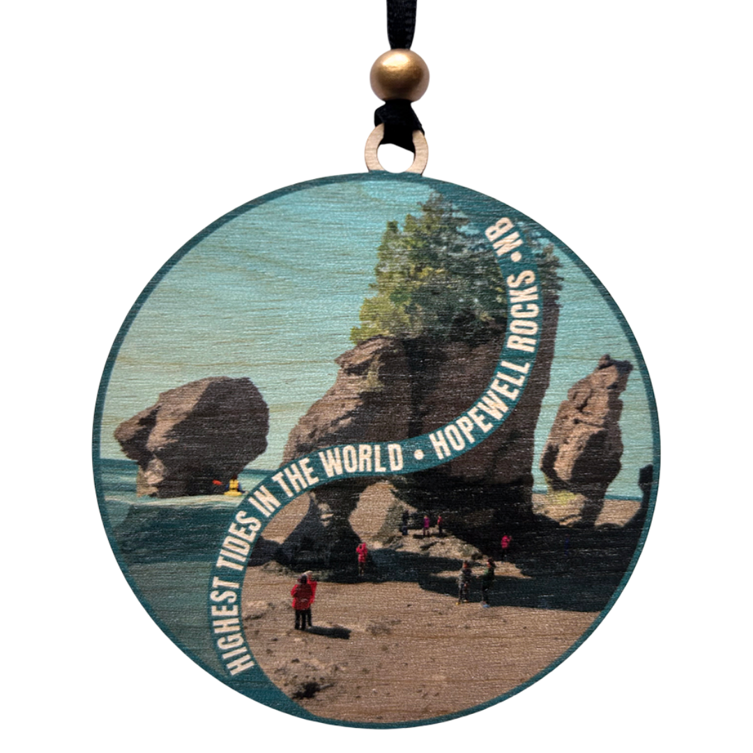 Fundy Tides New Brunswick Ornament