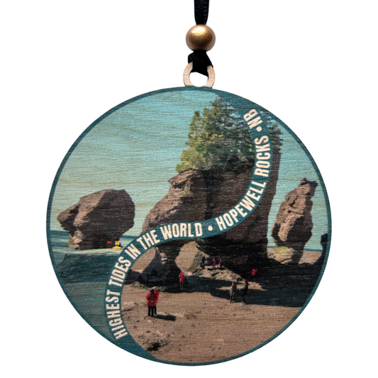 Fundy Tides New Brunswick Ornament