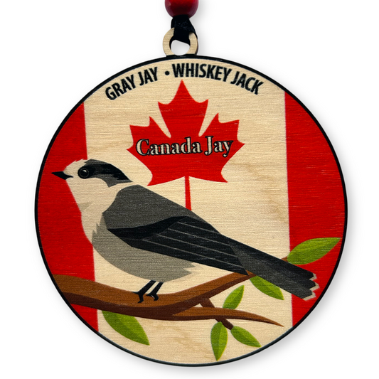 Canada Jay Wild Bird Ornament