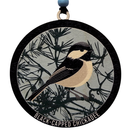 Black-Capped Chickadee Wild Bird Ornament