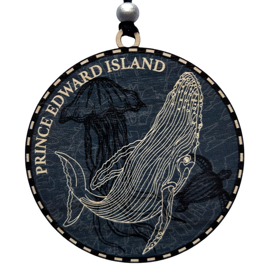 Sea-life PEI Whale Ornament