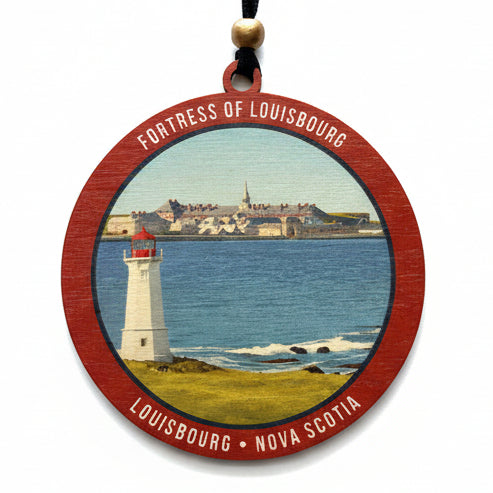 Fortress of Louisbourg Round Ornament