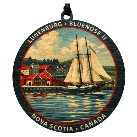 Lunenburg Harbour Ornament