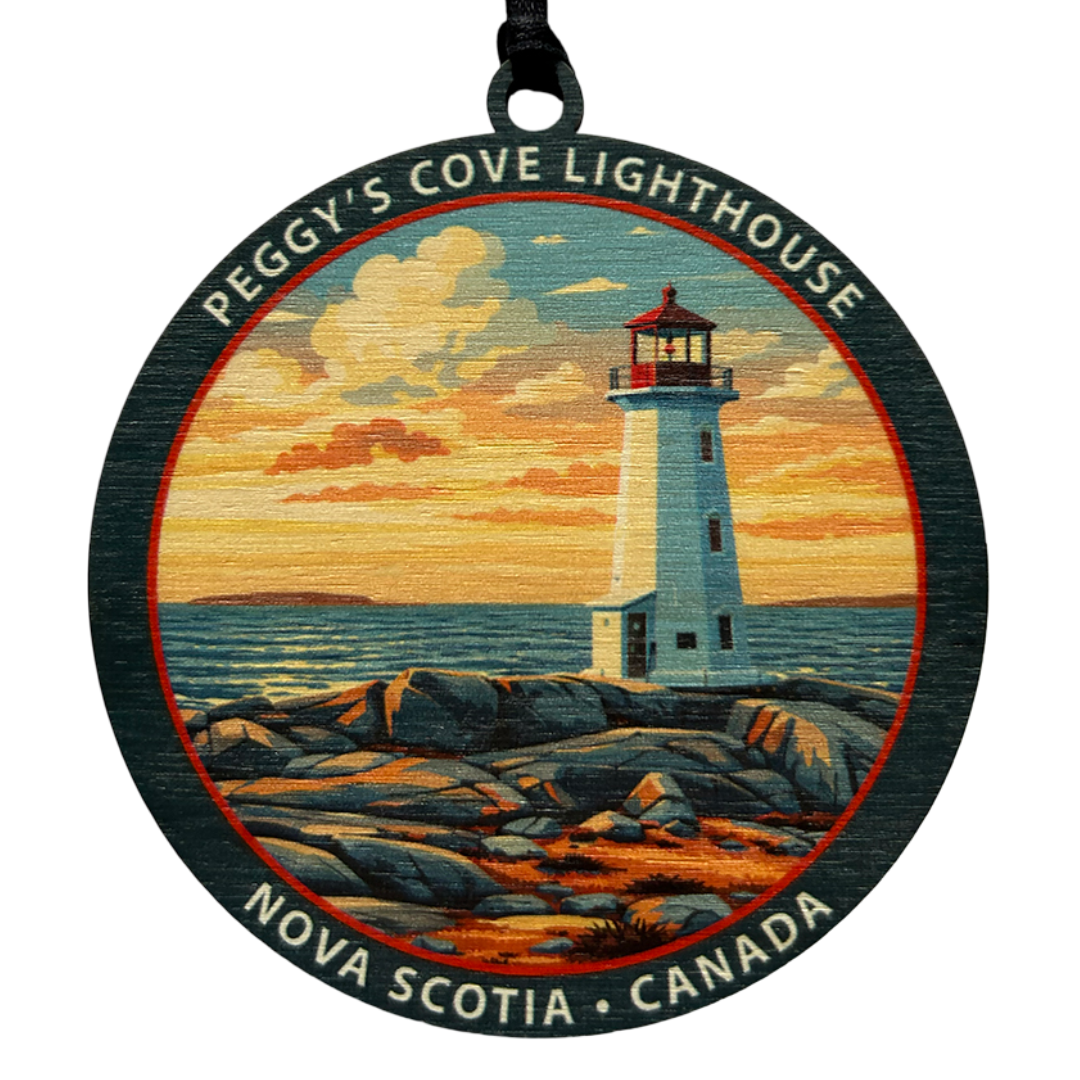 Peggy's Cove Dawn Ornament