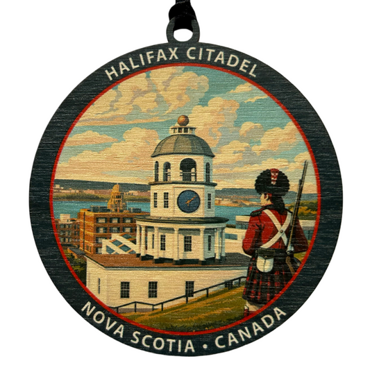 Halifax Citadel Round Ornament