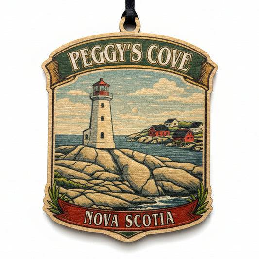 Peggy's Cove Crest Ornament
