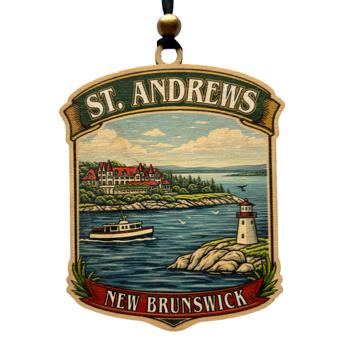 St. Andrews Crest New Brunswick Ornament