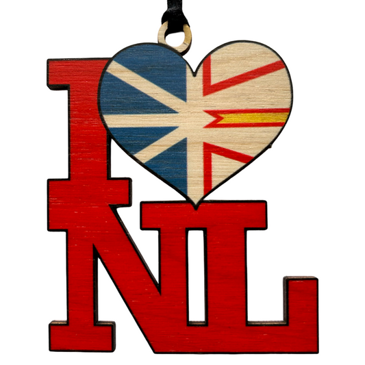 Heart NL Crest Ornament