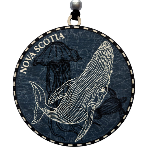 Blue Humpback Sealife - Nova Scotia - Ornament