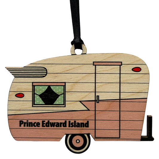 Blush Trailer PEI Ornament