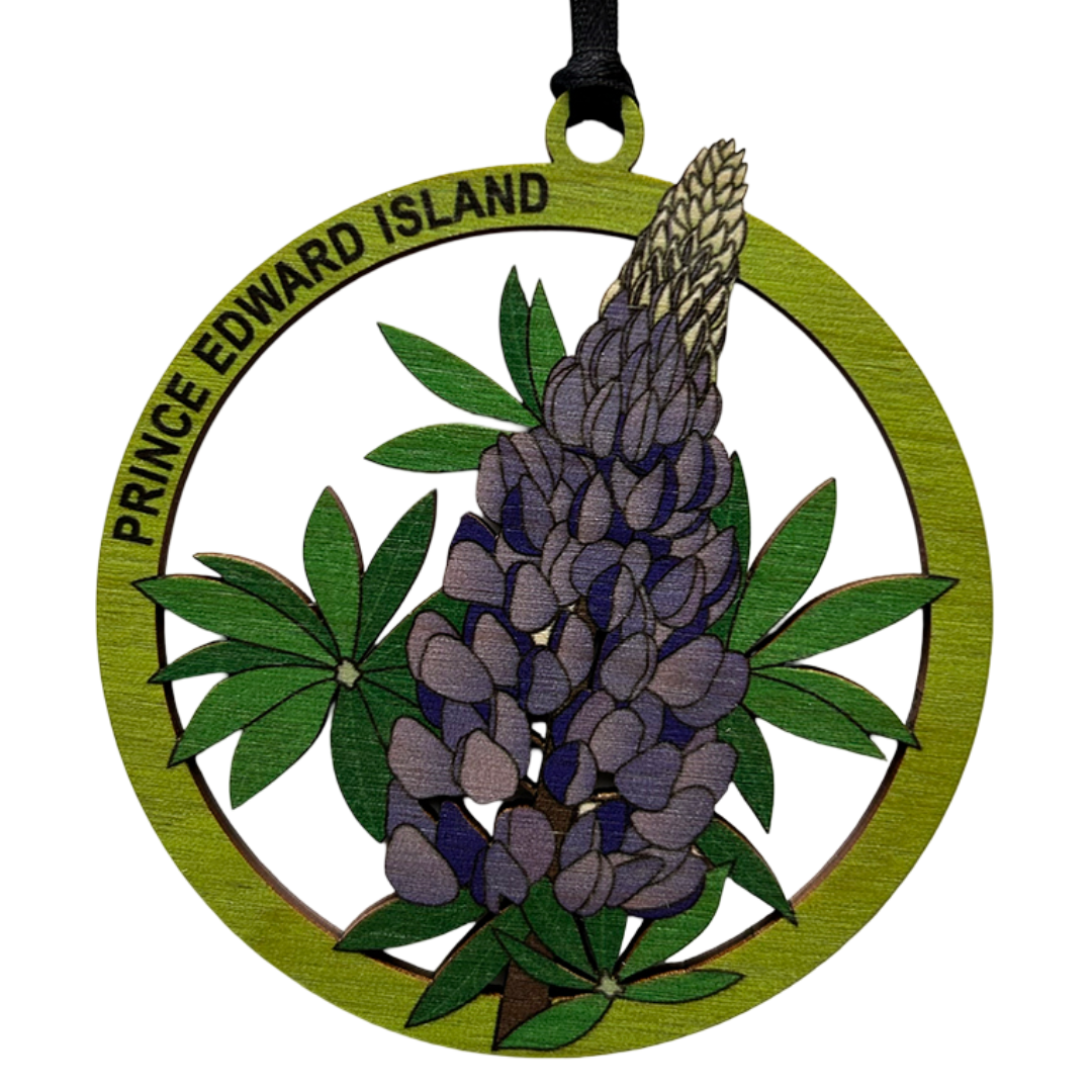 Lupines PEI Ornament
