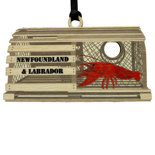 Lobster Trap Newfoundland and Labrador Ornament