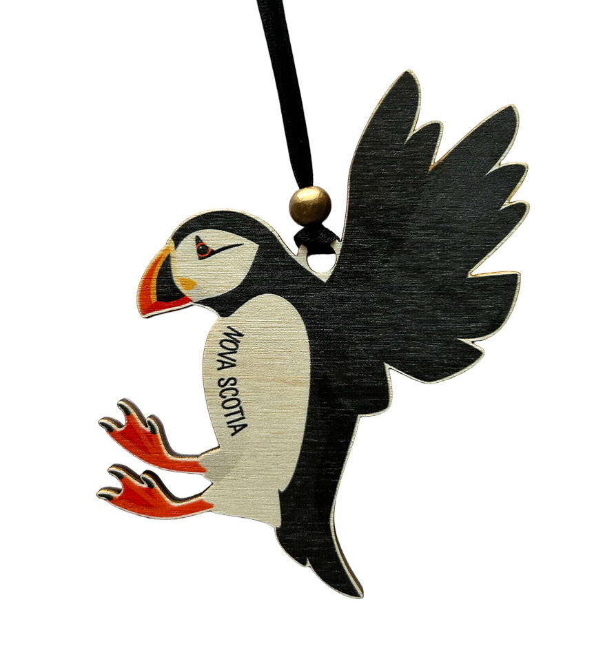 Nova Scotia Puffin Ornament