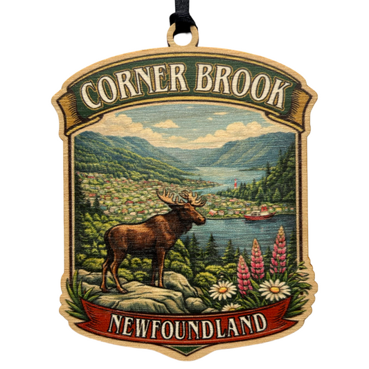 Corner Brook Crest Ornament