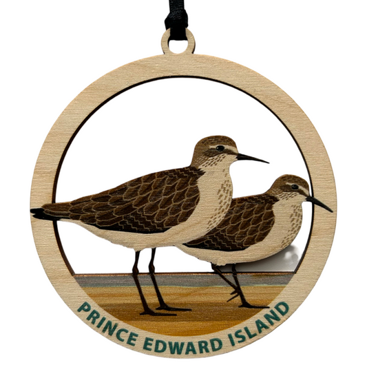 Sandpipers PEI Ornament
