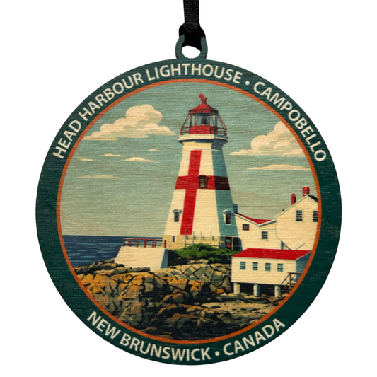 Head Harbour Lighthouse New Brunswick Ornament