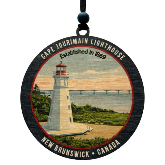Cape Jourimain Lighthouse New Brunswick Ornament