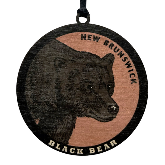 Black Bear New Brunswick Ornament
