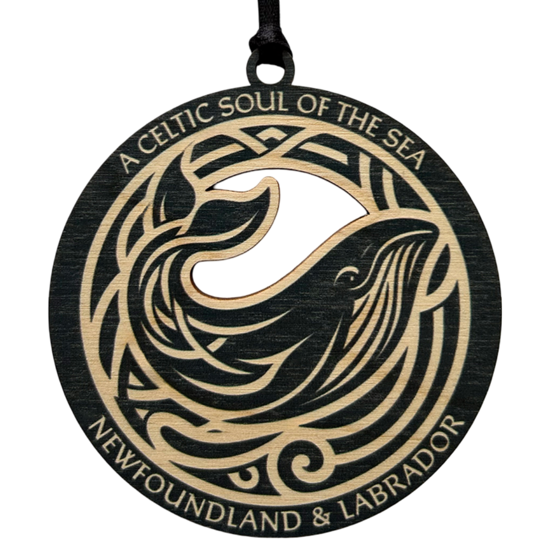 Celtic Whale Newfoundland and Labrador Ornament
