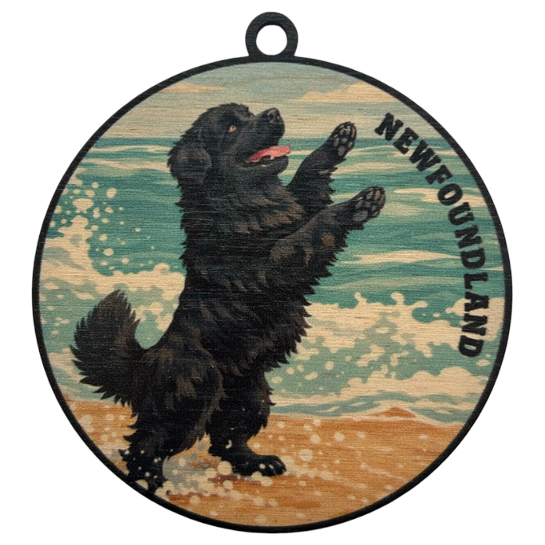 Newfoundland Dog Ornament