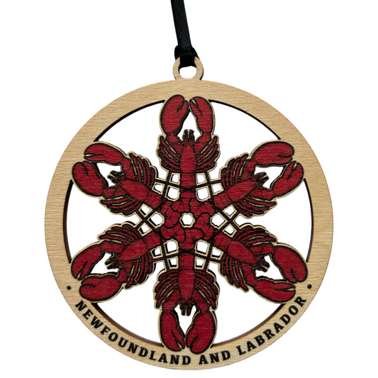 LobStar Newfoundland and Labrador Ornament