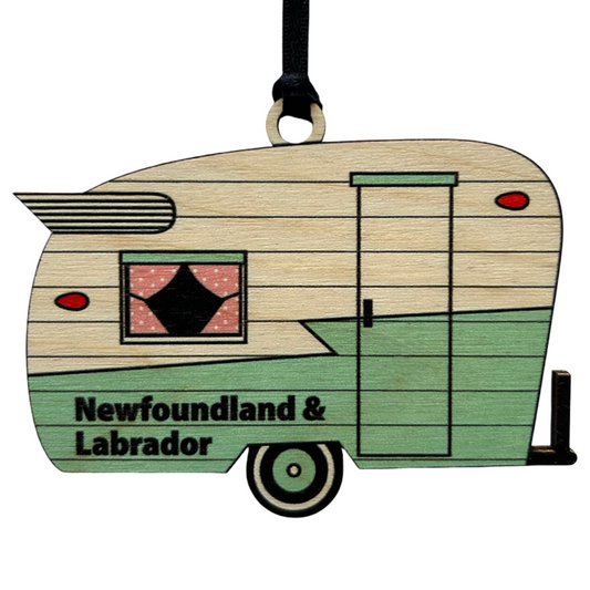 Mint Trailer Newfoundland and Labrador Ornament