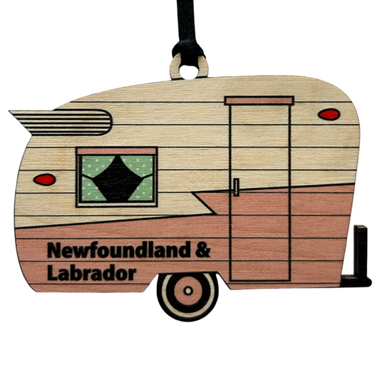 Blush Trailer Newfoundland and Labrador Ornament
