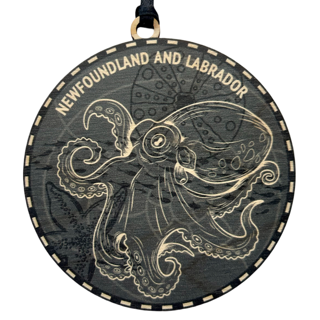 Sea-life Octopus Newfoundland and Labrador Ornament