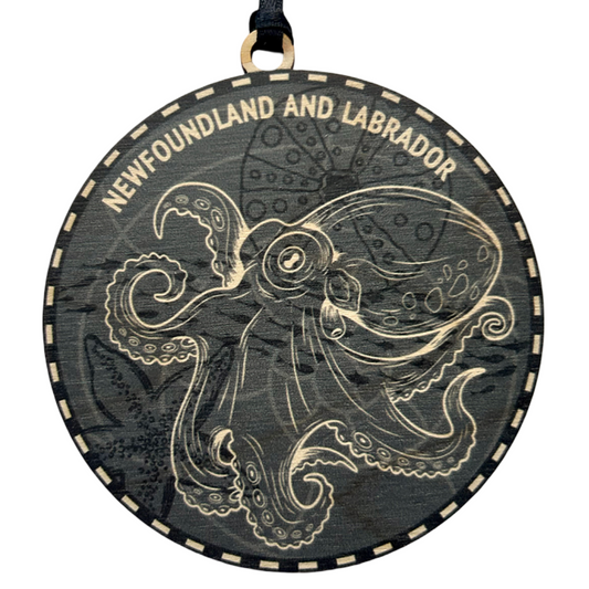 Sea-life Octopus Newfoundland and Labrador Ornament