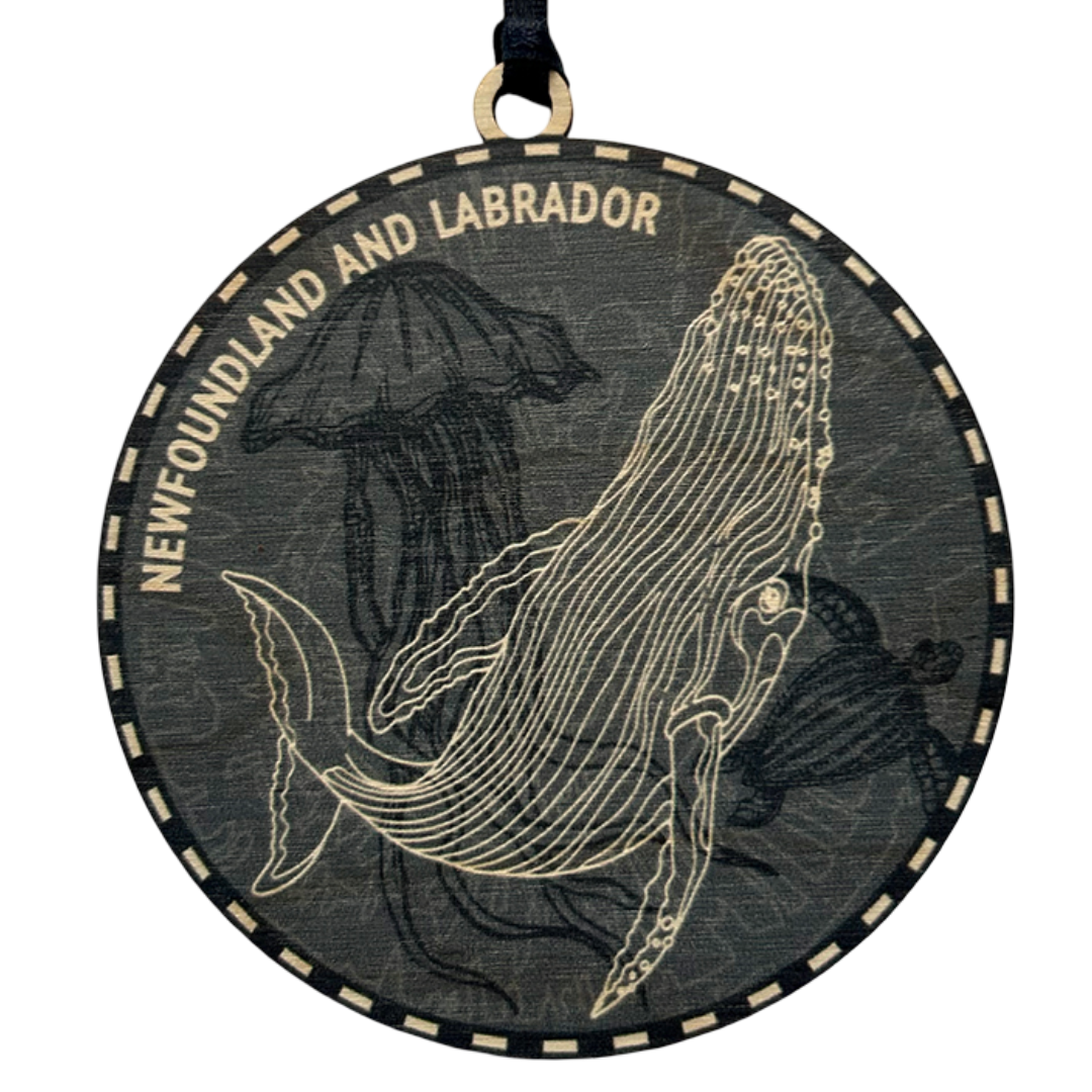 Sea-life Humpback Newfoundland and Labrador Ornament