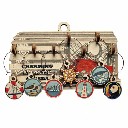 Atlantic Canada Lobster Trap Charms Set – East Coast Souvenir