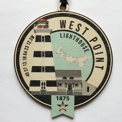 West Point Lighthouse Ornament