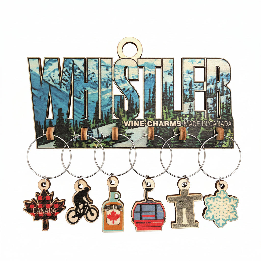 Whistler Charms Set – Mountain Town Souvenir