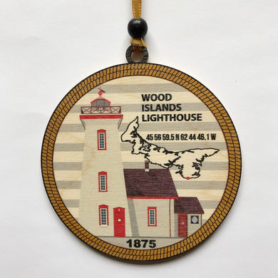 Wood Islands Lighthouse Ornament