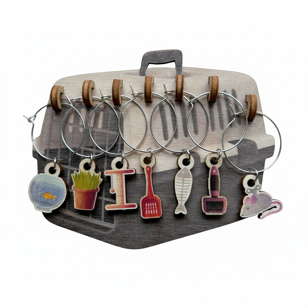 Cat Lover Charms Set – Kennel