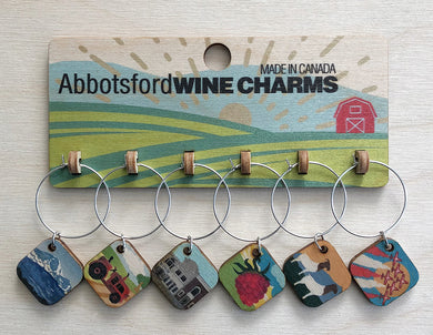 Abbotsford Wine Charms Set