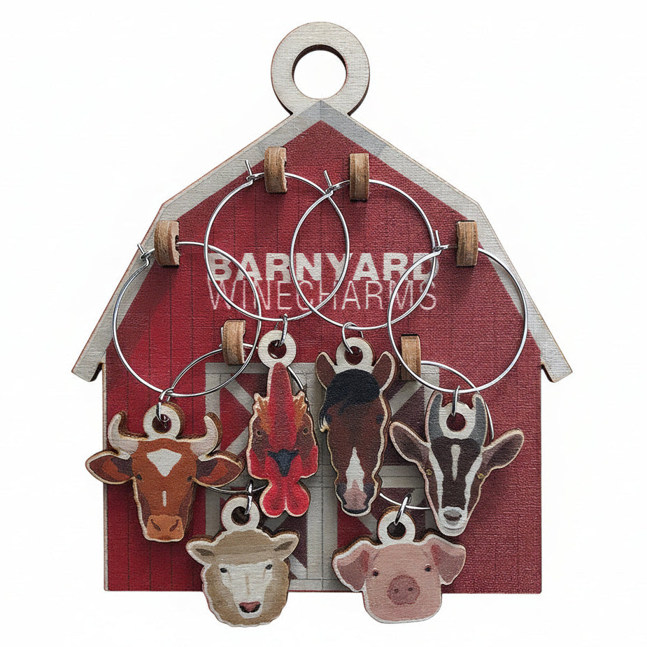 Barnyard Charms Set – Farm Theme Gift