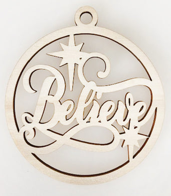 Believe Ornament