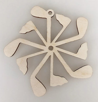 Circle of Golfing Ornament